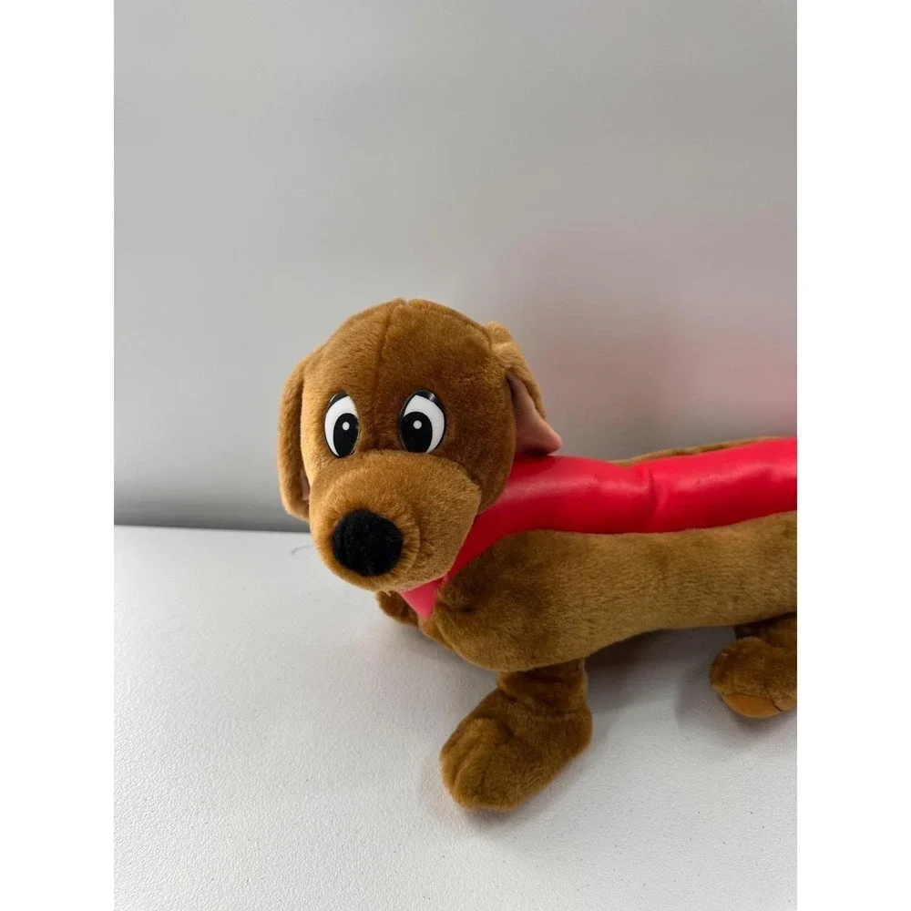 Vintage Allentown Toy Co.‎ Plush & Vinyl Dachshund Dog Stuffed Animal 21